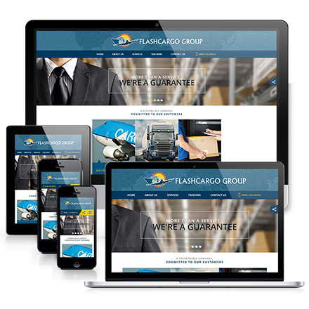 Flashcargo, your international freight company with a mobile optimized website International freight company, mobile optimized websites